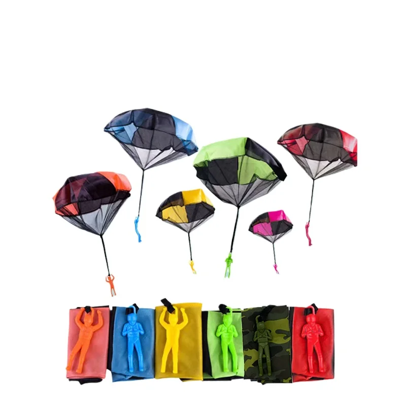 

Children's Hand Throwing Parachute Soldier Doll Model Outdoor Cartoon Toys Easter Creative Gadgets Unique Cute Boys Girls Gifts