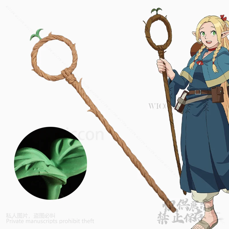 

Anime 3D Polylactic Acid Props Delicious In Dungeon Cosplay Marcille Donato Costume Props Weapons Marcille Detachable Customized