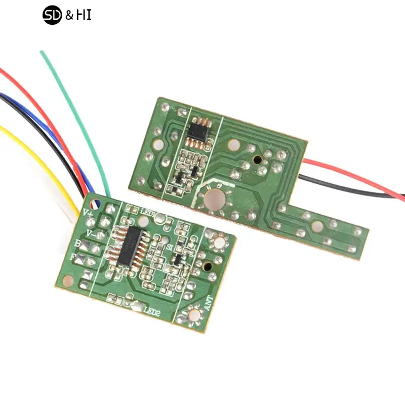 Hot 4CH RC Remote Control 27MHz Circuit Transmitter And Receiver Board 4-channel Launch Board Receiver Board RC Car Accessories