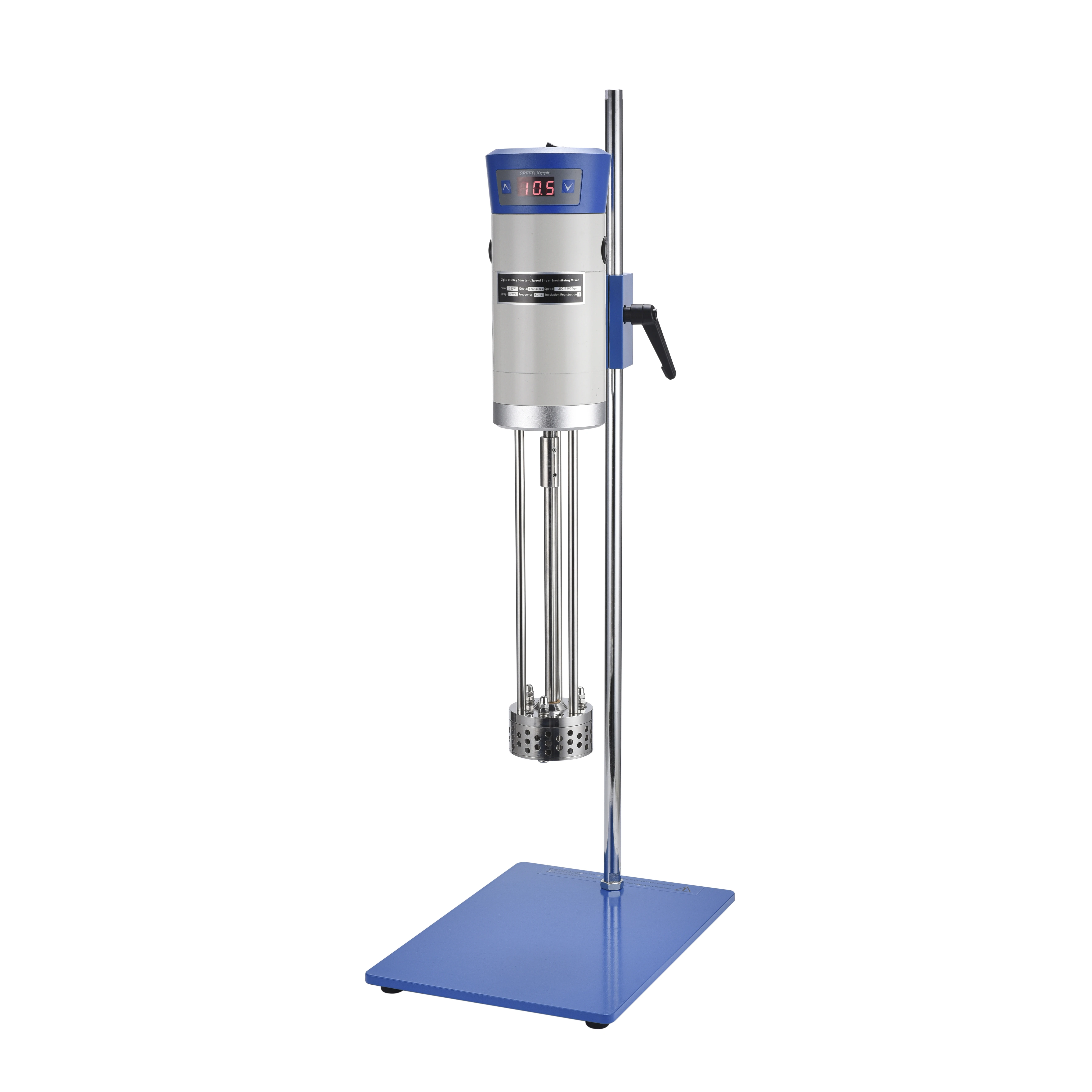 

HUXI 40L High-Speed Laboratory Emulsifier Mixing Machines Liquid Cosmetic Homogenizer For Cosmetics And Lab Use