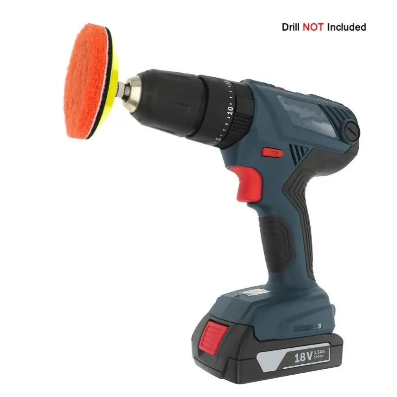 652F Professional 21pc Auto Headlight Sanding Pad Set for Power Drills & Buffers