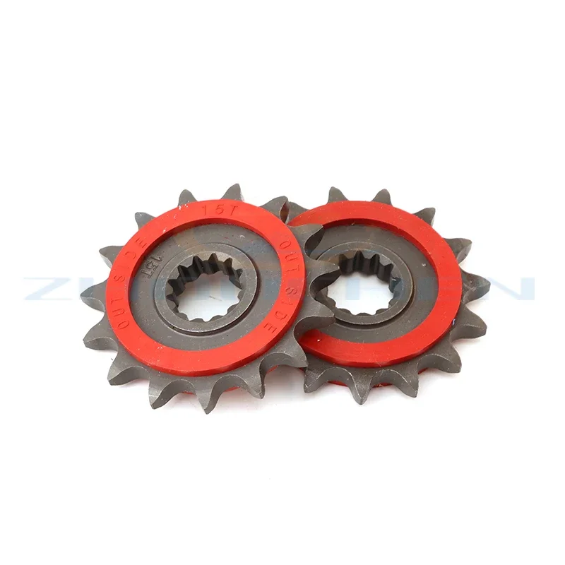 Motorcycle Small Sprocket   15 Teeth Pinion For Benelli TRK 502 502C BJ300 TNT300 BN302 BJ500 BJ600 TNT600