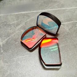 1pc Length 23.8mm Width 17mm Thickness 5.2mm Lens Red Point Scope Optical Glass Lens Coating Red Point Scope