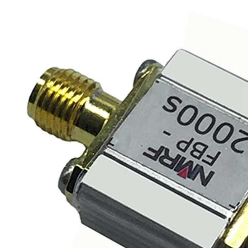 FBP-2000S 2000Mhz RF Коаксиальная полоса полосы фильтра 1 дБ Полоса пропускания 5Mhz SMA интерфейс