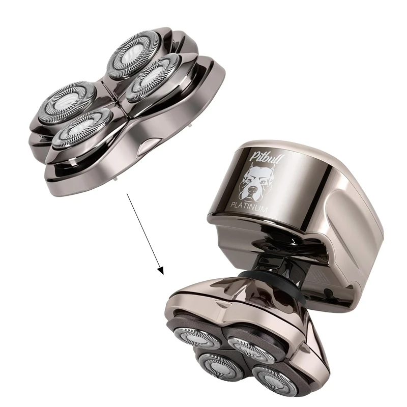 For Skull Shaver PRO 4 Head Replacement Blade- Compatible with Pitbull, Palm & Butterfly Kiss Shavers