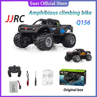 4WD RC Car Amphibious Off-Road Vehicle 2.4G Remote Control Water Land Waterproof Crawler Stunt Climbing Truck Toys for Children