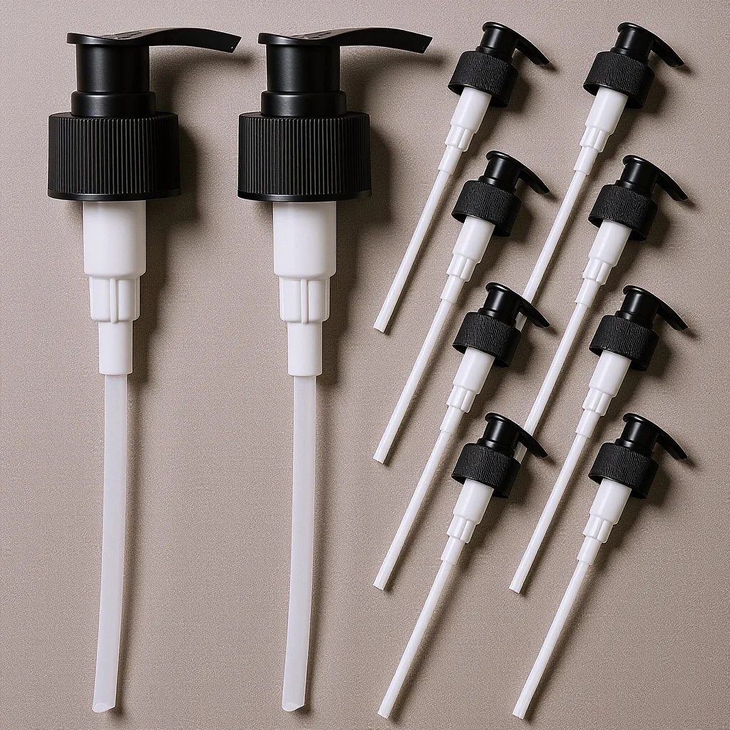 

10Pcs Pump Head Replacement for Soap Dispenser Lotion Shampoo Bottle Use High Viscosity Products Leak Proof Design Fits Most