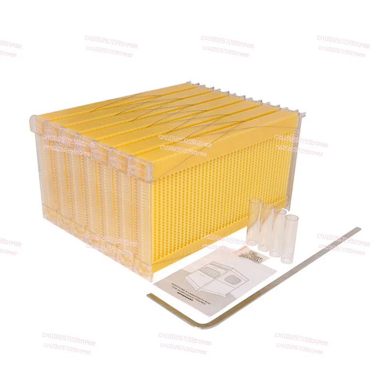

Honey flow honey box, bee in the spleen, bee in the spleen, plastic self-flowing honey nest grid, nest frame, nest base beehive