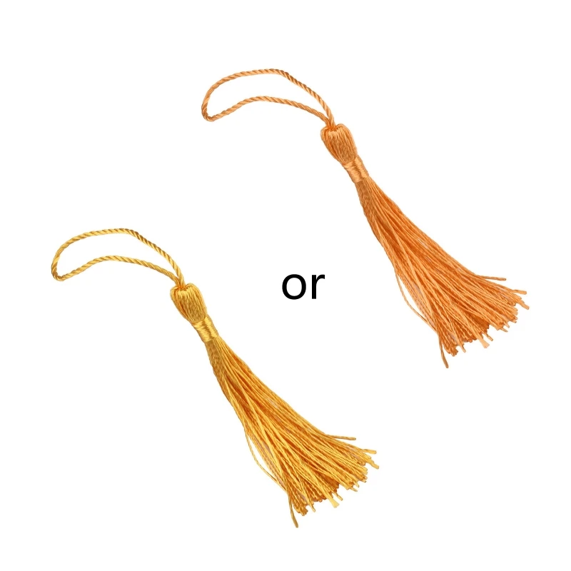 Decorate Tassels Multi-color  Bead Counter Decoration Polyester Tassels with Hanging Ring Silk Sewing Gift for Men