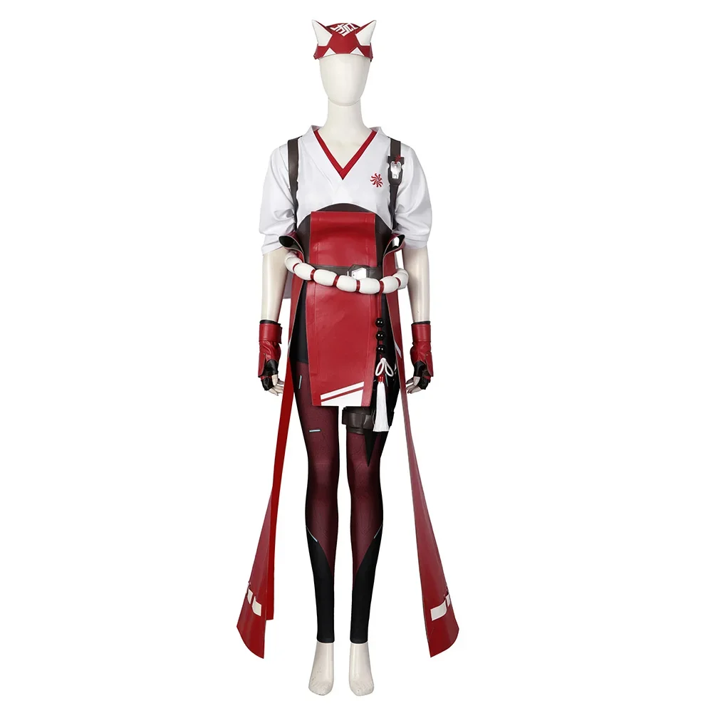 Kiriko Cosplay Costume Disguise Full Set Clothing Halloween Carnival Part Suit