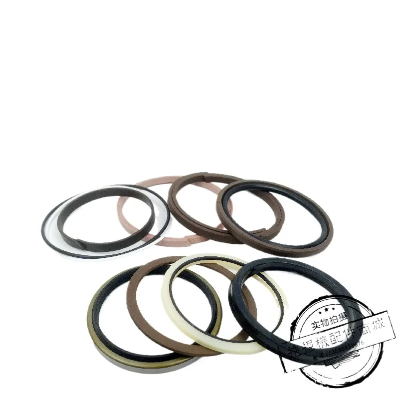 For Kato HD512/HD513 Big Arm Middle Arm Bucket Arm Oil Cylinder Oil Seal Repair Kit Excavator Accessories1