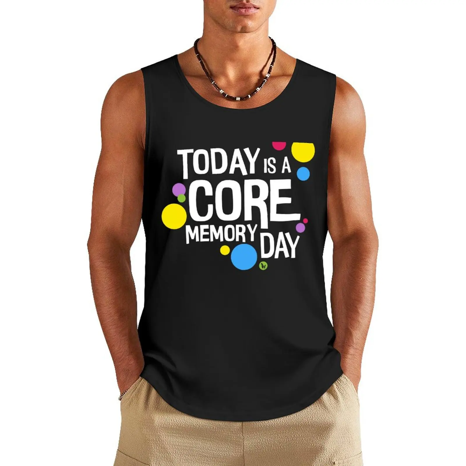 

Core Memory Day Tank Top gym shirt men gym clothing men vest for men