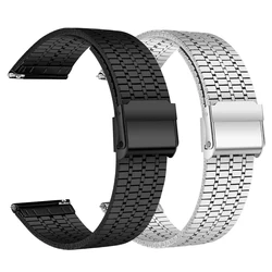 Stainless Steel Strap For Samsung Galaxy Watch 7 6 5 4 44mm 40mm 5Pro 4 Classic 20mm 22mm Bracelet Huawei GT 2 3 4 Pro 46mm Band