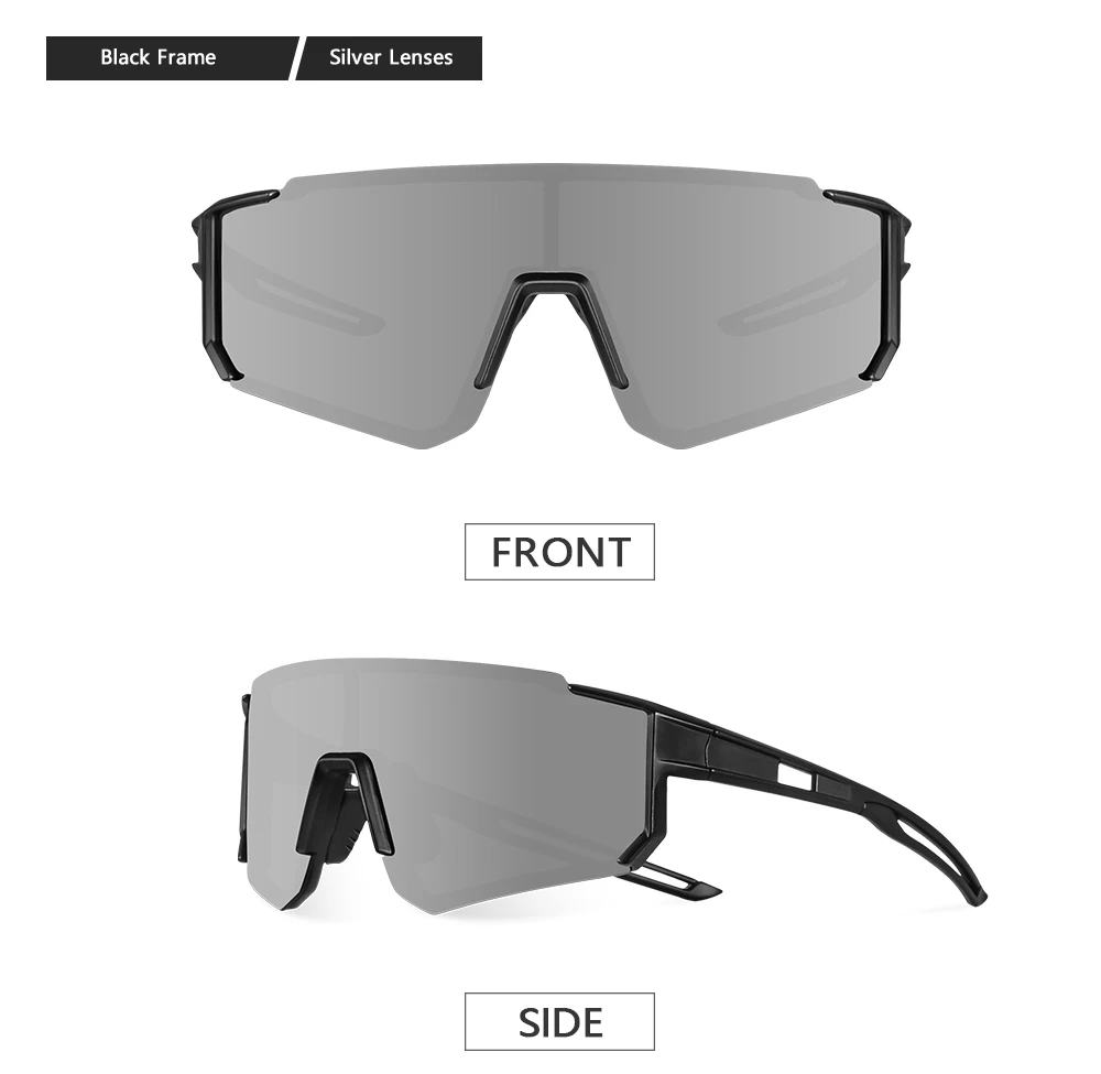 CRIXALIS 3Pcs Sport Sonnenbrille Für Männer Spiegel Für Laufen Fahrrad Radfahren Gläser Klettern Gläser Brillen Frauen Brille UV400 – Detail 7