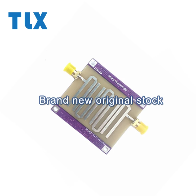 1.35GHz bandpass filter microstrip passive RF microwave device