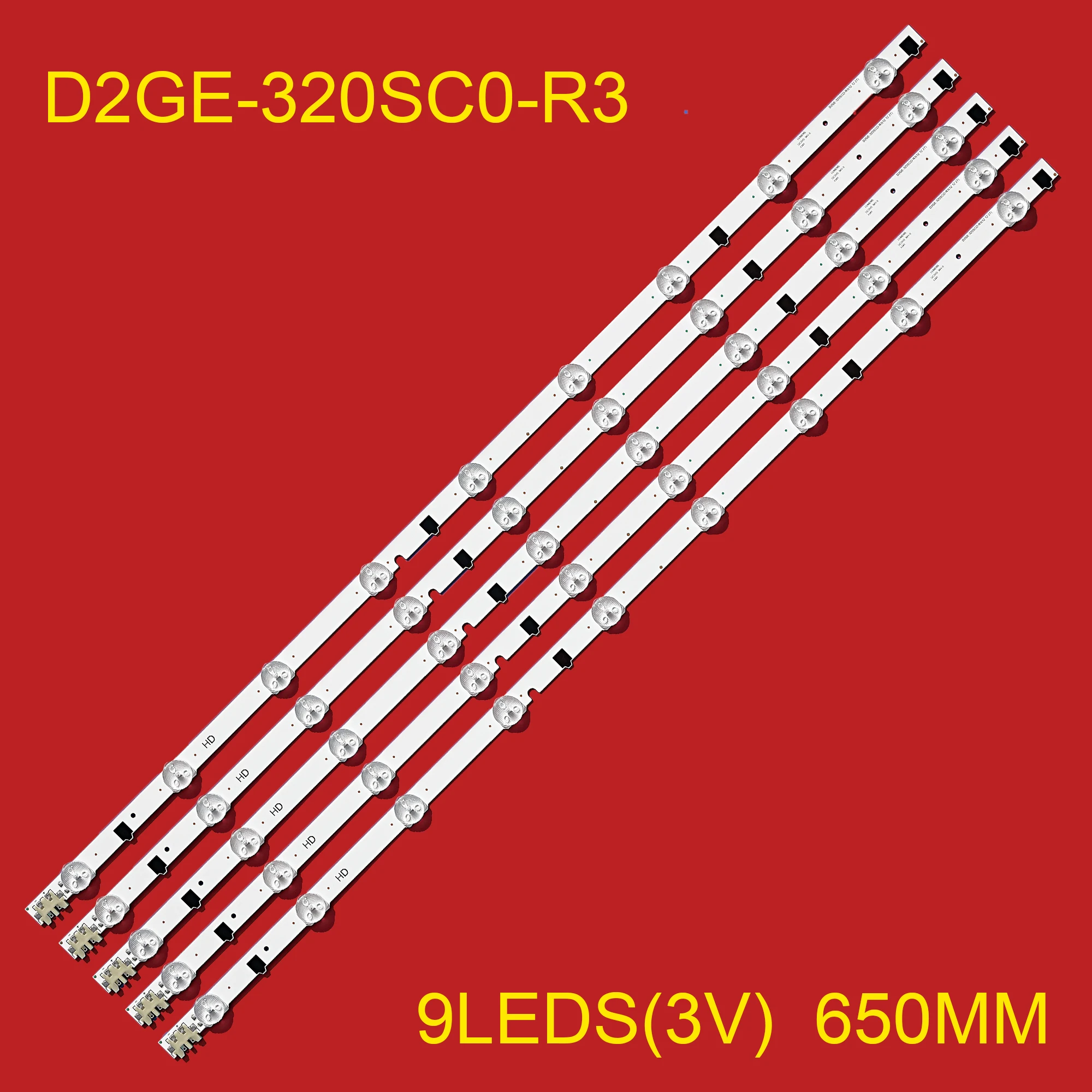 LED strip For Sharp-FHD 32''TV D2GE-320SC0-R3 CY-HF320BGSV1H UE32F5000AK ue32f5500aw UE32F5700AW HF320BGS-V1