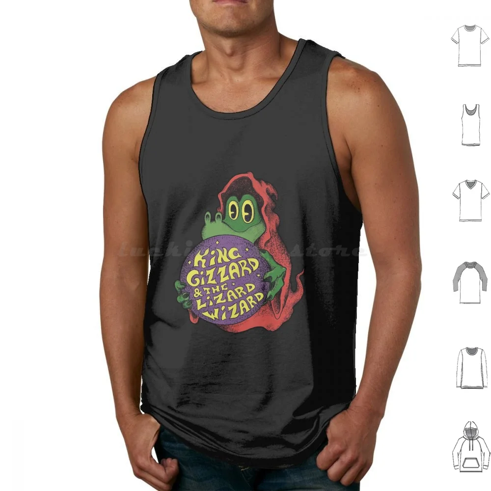 

Band King Gizzard And The Lizard Wizard Tank Tops Vest Sleeveless Band King Gizzard And The Lizard Wizard