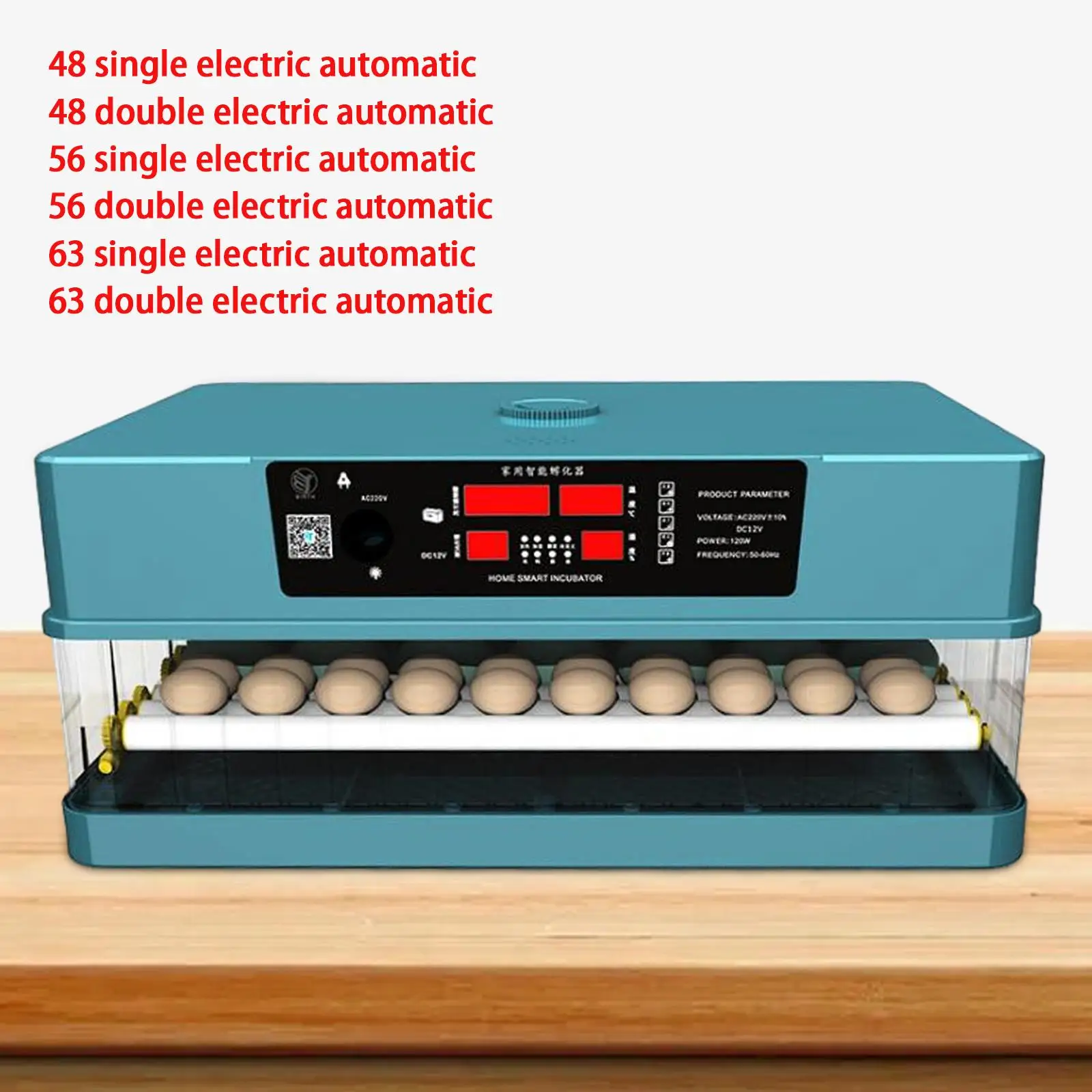 

Egg Incubator Fully Automatic Egg Hatcher Machine for Chicken Hatching Goose