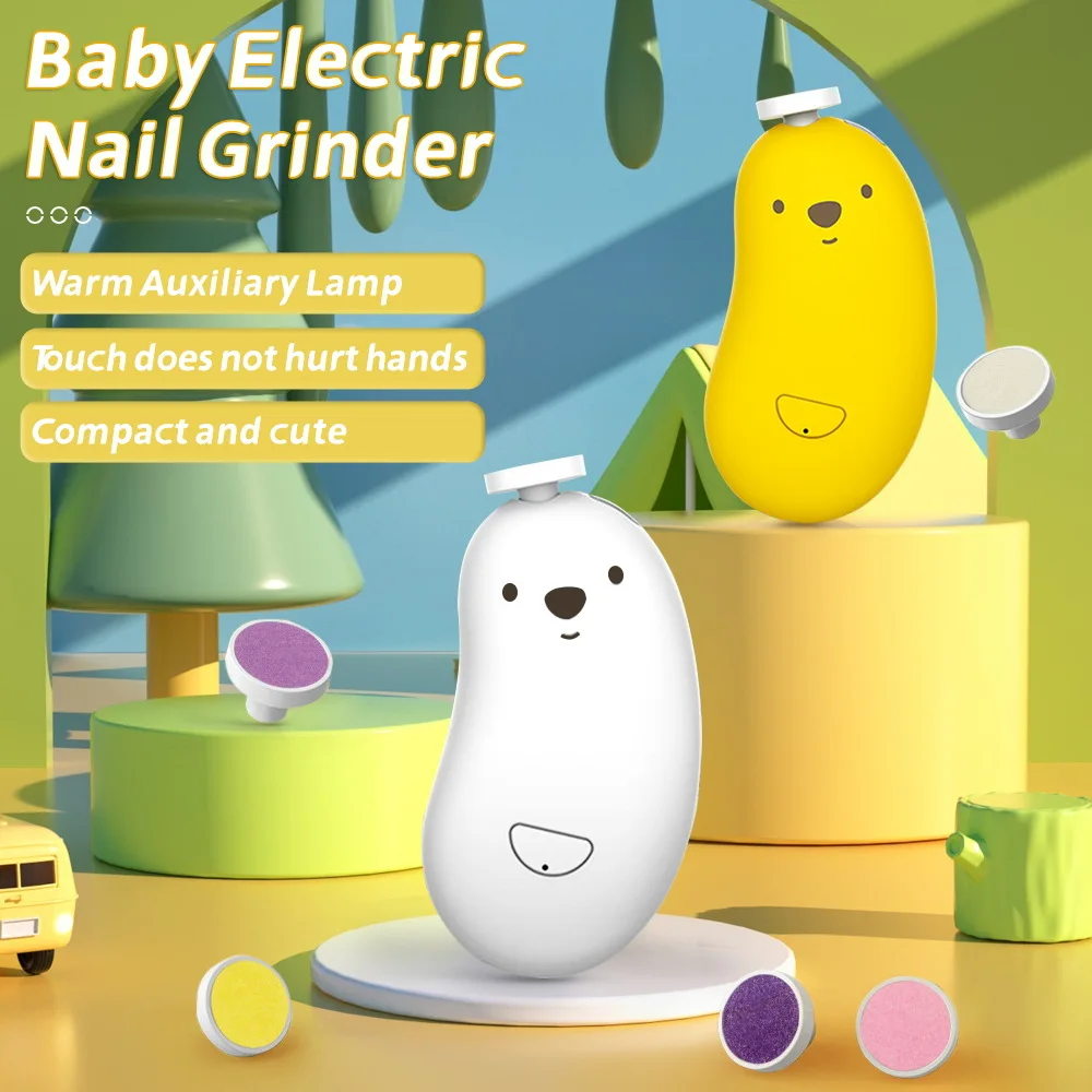

Электрический полировщик для ногтей, детский лак для ногтей, мини-ручная портативная пилочка для ногтей, детский триммер для ногтей, электрический