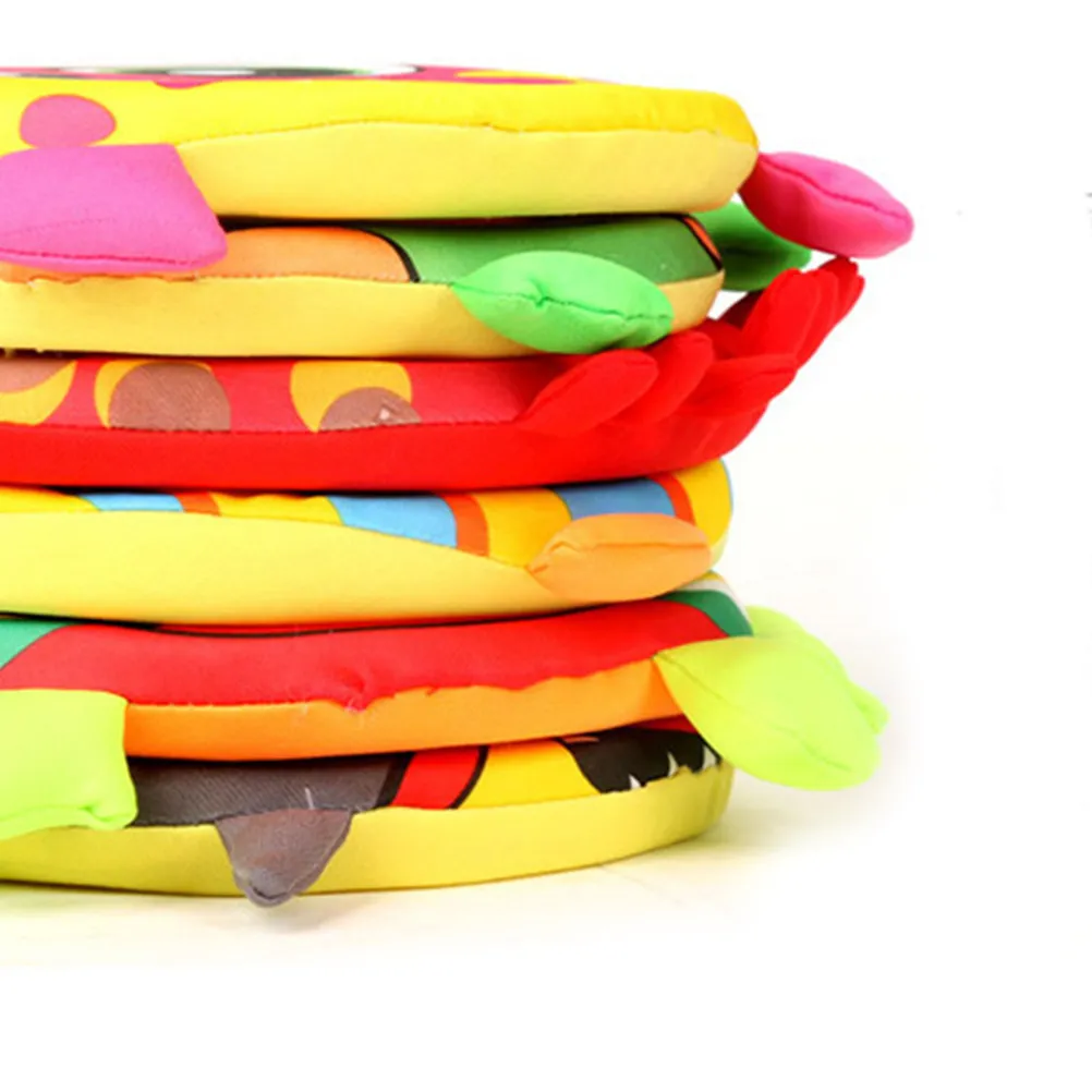 

Набор из 4 мультяшных губчатых летающих дисков с животными для детей, развивающий инструмент для игр на улице (разные стили)