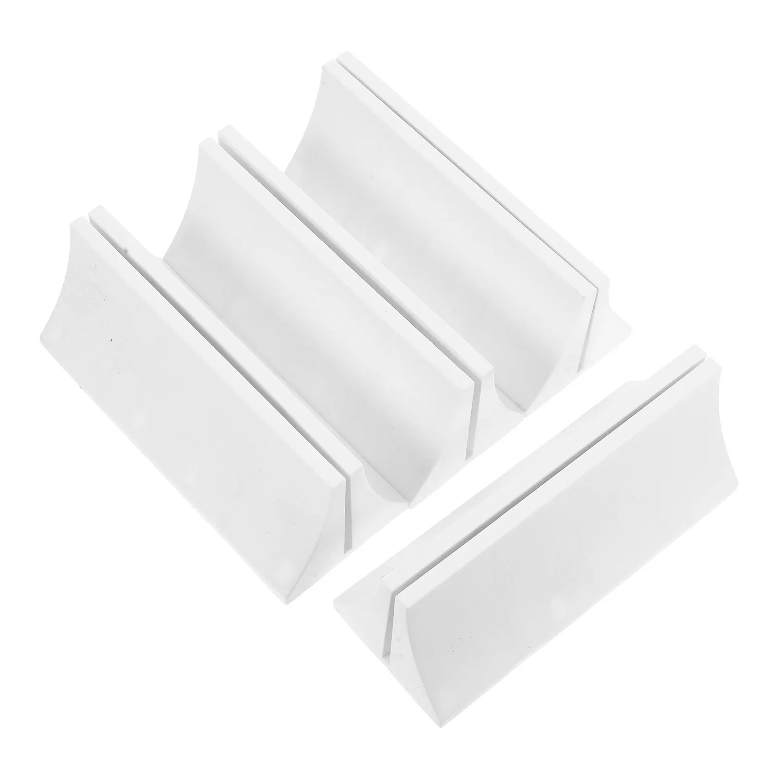 4Pcs Desk Partition Bracket Clip Portable Baffle Holder Stable Screen Base Easy Install Office School Desk Divider Support