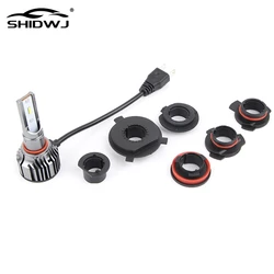 1Pcs Car LED Headlight Bulb Base Adapter Socket Holder H1 H4 H7 H11 9005 9006 9012 High Automobile LED Lamp Chuck