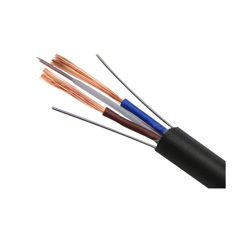 GDTS Optical Power Composite hybrid fibre Cable with copper conductor