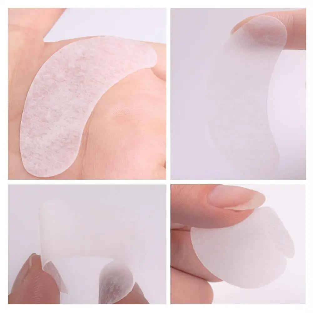 Almohadilla de Gel para pestañas, parches para colocar debajo de los ojos, pegatina de papel para extensión de pestañas, aplicación de herramientas de maquillaje, 20 pares