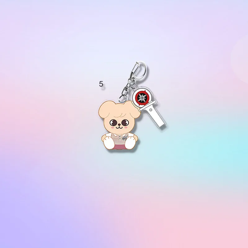 Stray Kids celebrity merchandise, Huang Xuanchen, Li Longfu, SKZOO, Han Zhicheng cartoon hanger, tas, sleutelhanger, cadeau