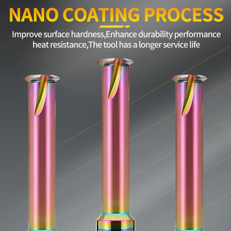 EVROPA TAP CNC 55° Machine Solid Carbide Tungsten Steel Single Tooth Thread Milling Cutter P 1.058 1.27 0.907-1.411 1.336 -1.814