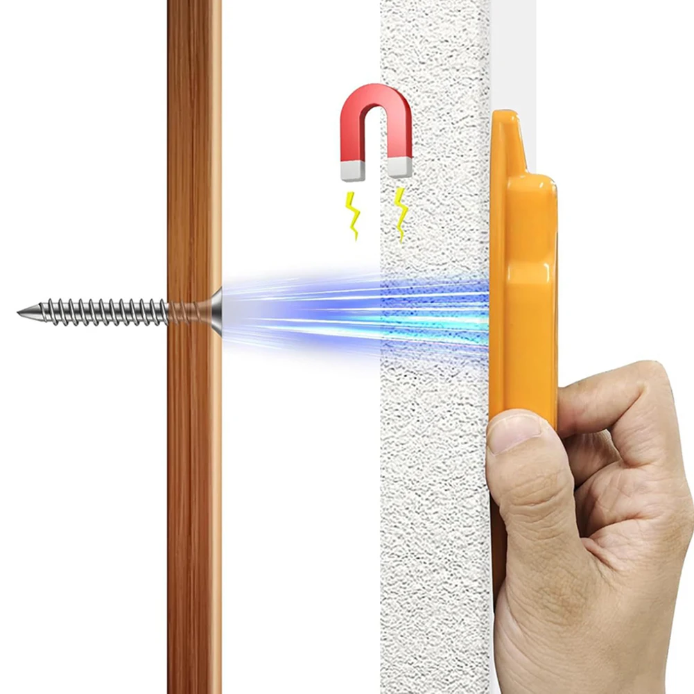 1/2PCS Metal Detection Detector Powerful Magnetic Stud Finder Set For Drywall And Wood Wall Magnetic Screw Detector