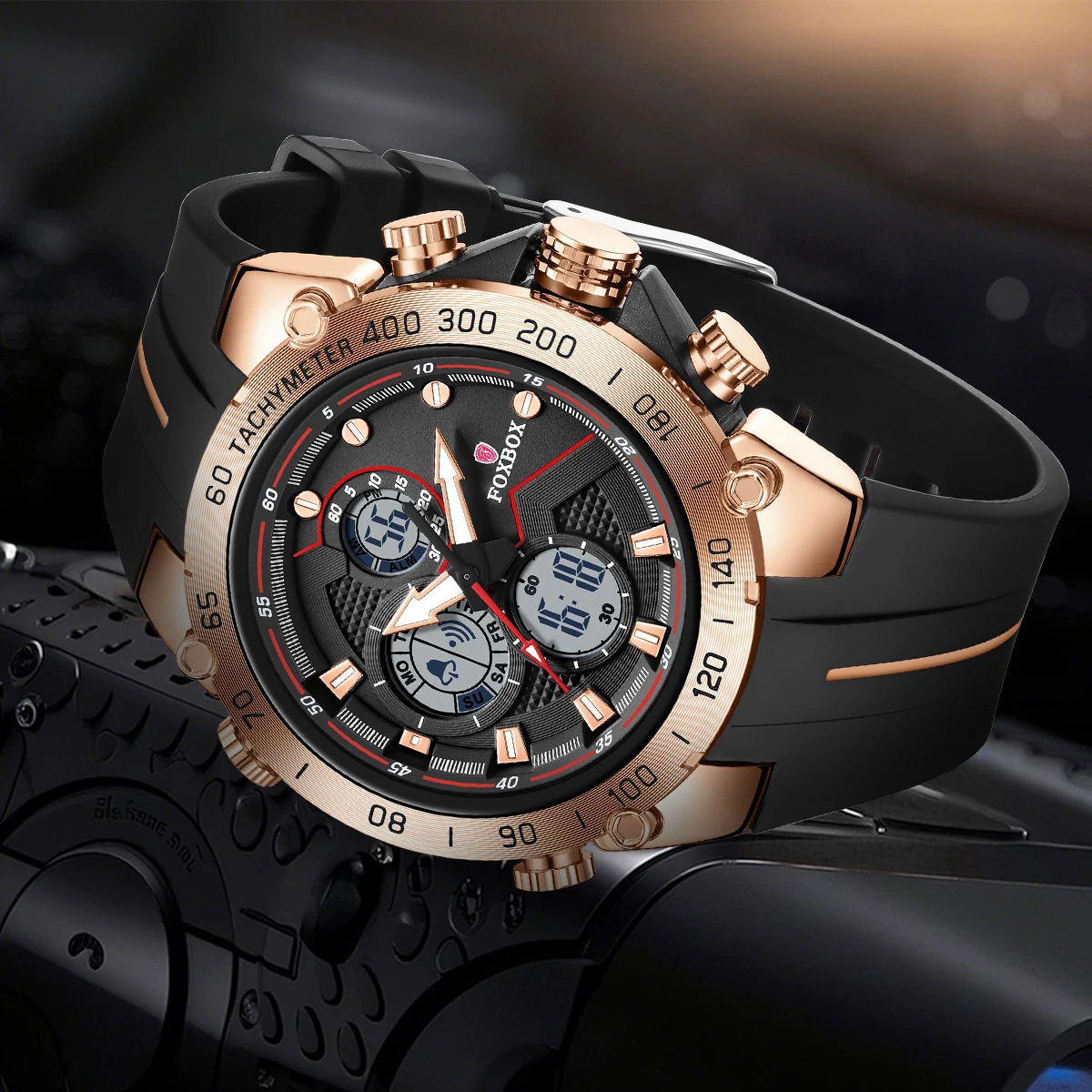 

LIGE новые часы мужские элитные брендовые светодиодные цифровые аналоговые водонепроницаемые кварцевые наручные часы спортивные часы с хронографом Relogio Masculino