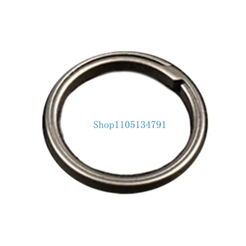 98km Rings Flat Split Keychain Bulk Heavy Duty Strong Keyring Metal Dog Rings