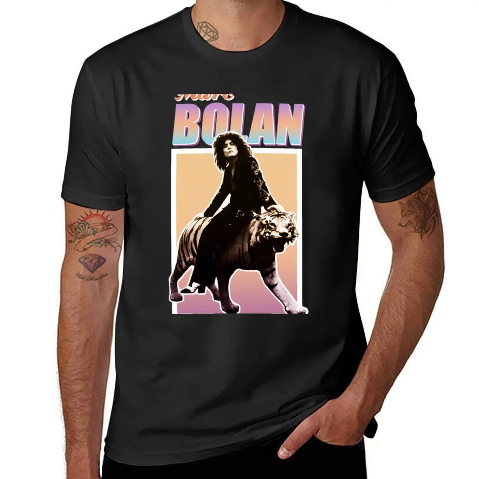 Marc Bolan T-Shirt cute tops funnys quick drying summer top fruit of the loom mens t shirts