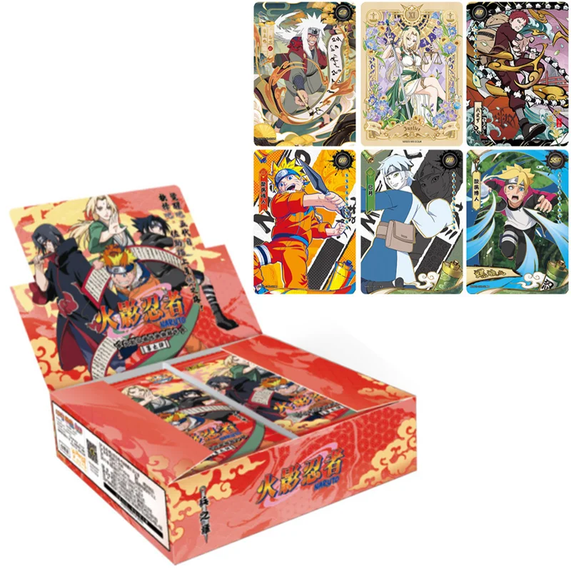 Naruto Card KAYOU Genuine Complete Collection Series Collection Card Fight Chapter Pro Chapter Childrens Toy Game Card Gift