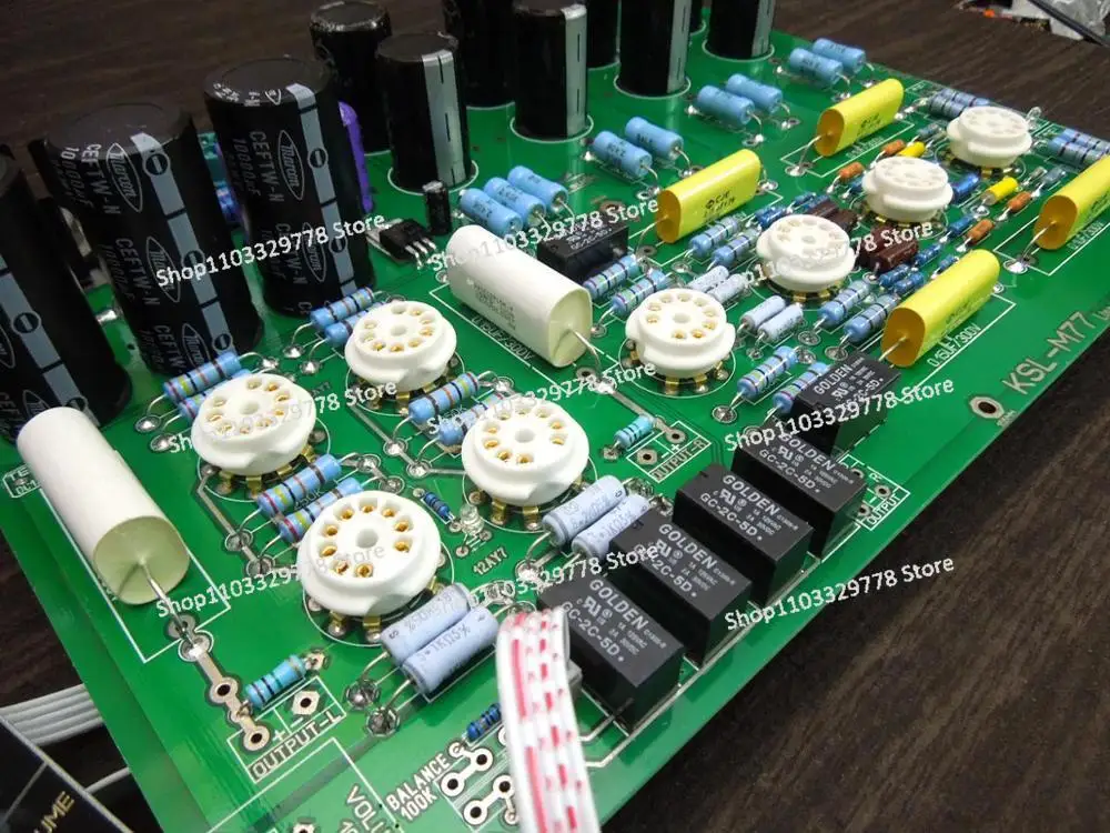 (AUDIONOTE) M77 bile preamp compatible phono diy pcb kit