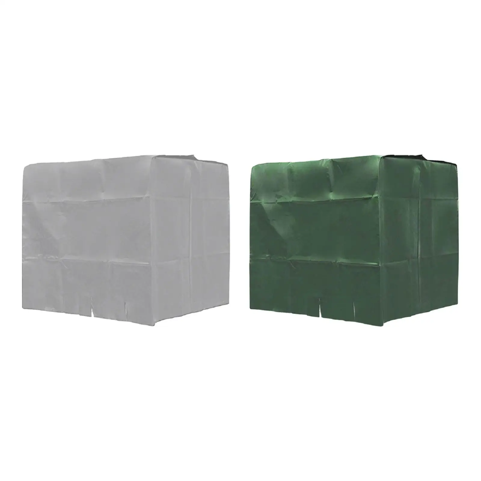 

IBC Water Tank Cover 1000L Ton Barrel Cover Resistant Container Cover Dust Cover for IBC Rain Tank Cover Outdoor Rain Barrel