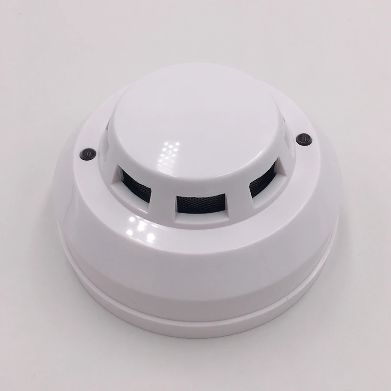 Fire Alarm 4 Wire Photoelectric Smoke Detector Relay Ouput Operation NO NC Smoke Sensor Alarm Detector For Conventional System