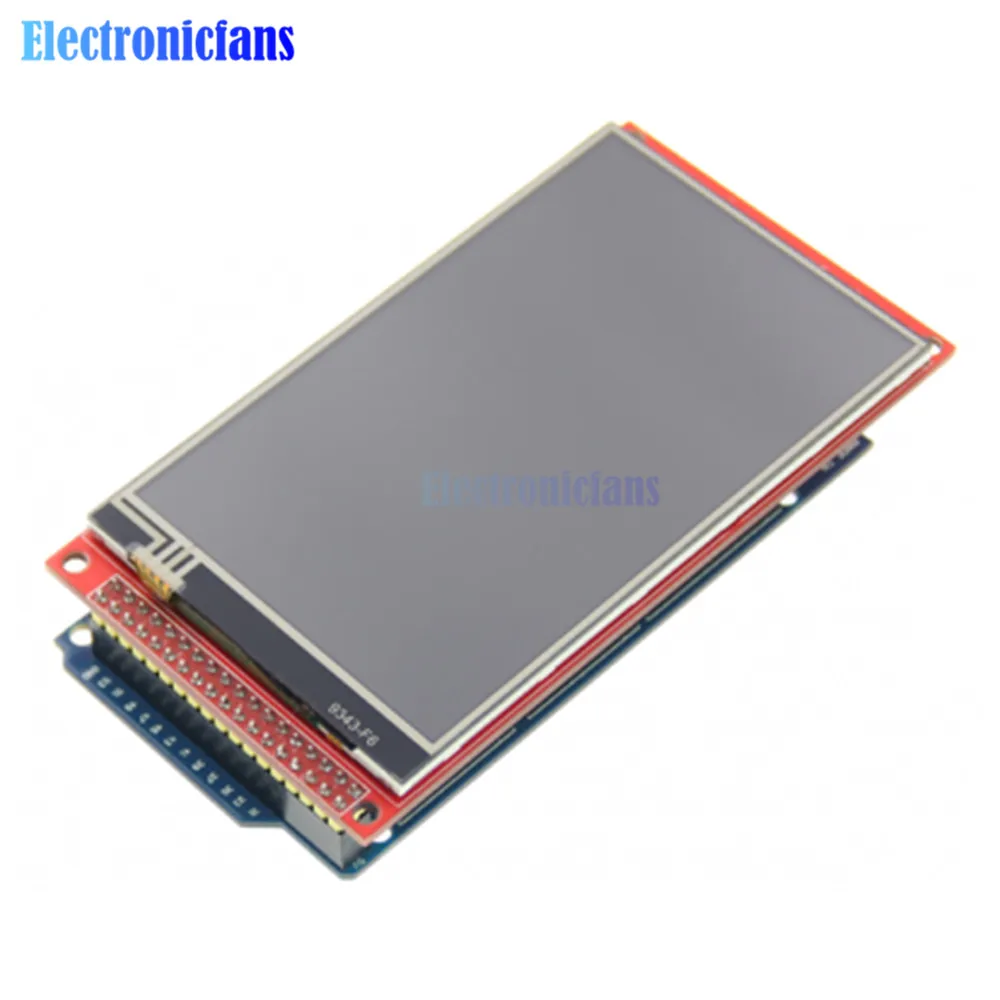 4 Zoll 5V TFT Farb-Touch-LCD-Displaymodul 800x480 IPS RGB 65K Farben mit NT35510-Treiber für Arduino Mega2560 Entwicklungsboard – Detail 10