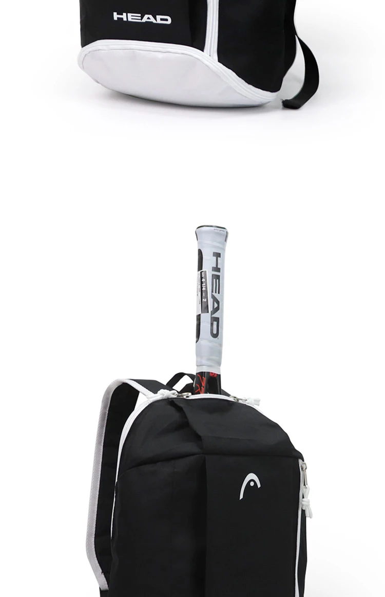 HEAD Original SportsTennis Bag shoulder padel Backpack for Male& Female bag with shoe compartment