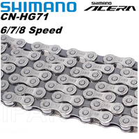 SHIMANO Bicycle Chains 6/7/8 Speed Original Box HG71 No box 8V Mountain Bike Chain Road Bike Chain 112 Links MTB Part