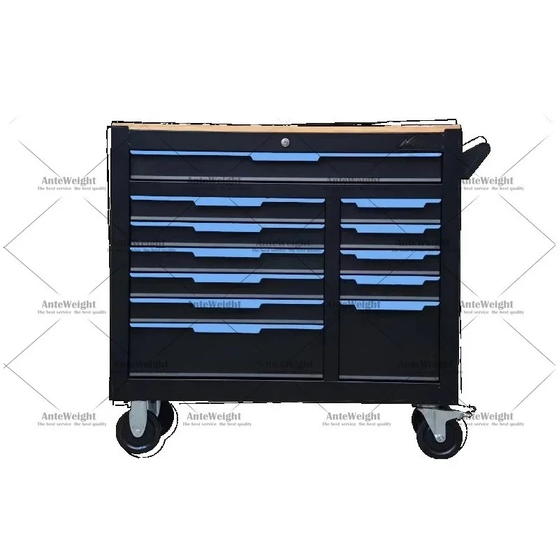 12 Drawers  Large Tool Storage Cabinet Heavy Duty Tool Chest Organizer Cart with Tools