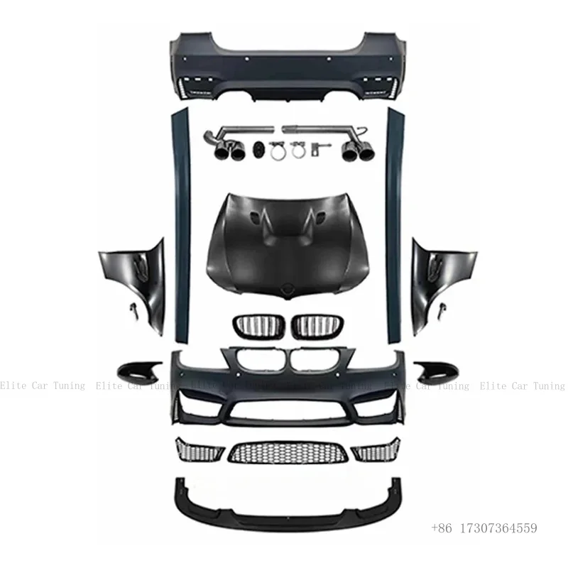 

Bodykit for 3 Series E90 330I 325I 335I 320I Upgrade M4 Car Bumpers Fenders Engine Hood