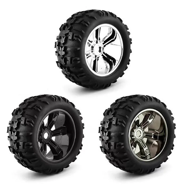 

YSUN-4Pcs 150MM RC Buggy Tires Truck Tire Wheel Tyre 17Mm Hex RC Car