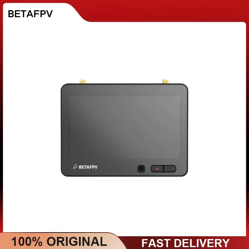 BETAFPV 4.5-Inch 1080P FPV Monitor 1000nit High-Brightness LCD Built-in DVR 2-6S Power Supply for Outdoor Racing Drone