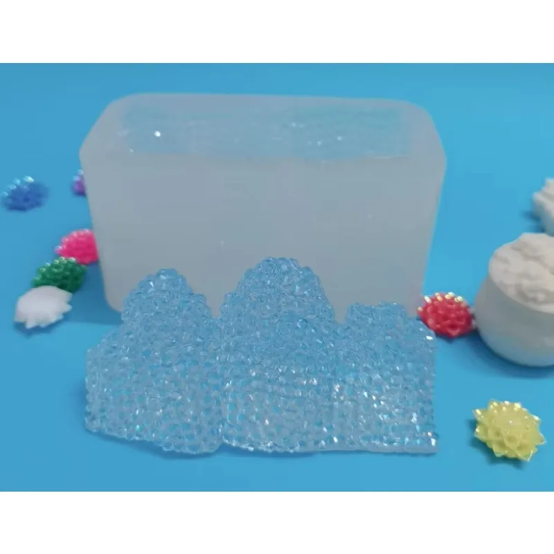 

Handmade Candle Mold Silicone Candle Making DIY Iceberg ice cream silicone mold Dropping Glue Silicone Decorative Soap Candle