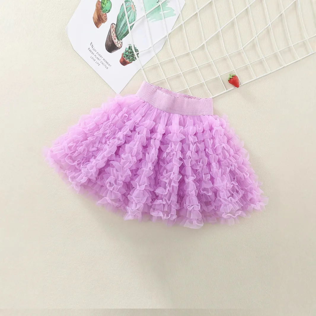 

Summer short skirts, girls' princess skirts, European and American versatile puffy skirts, and children's tutu skirts,4-7Years