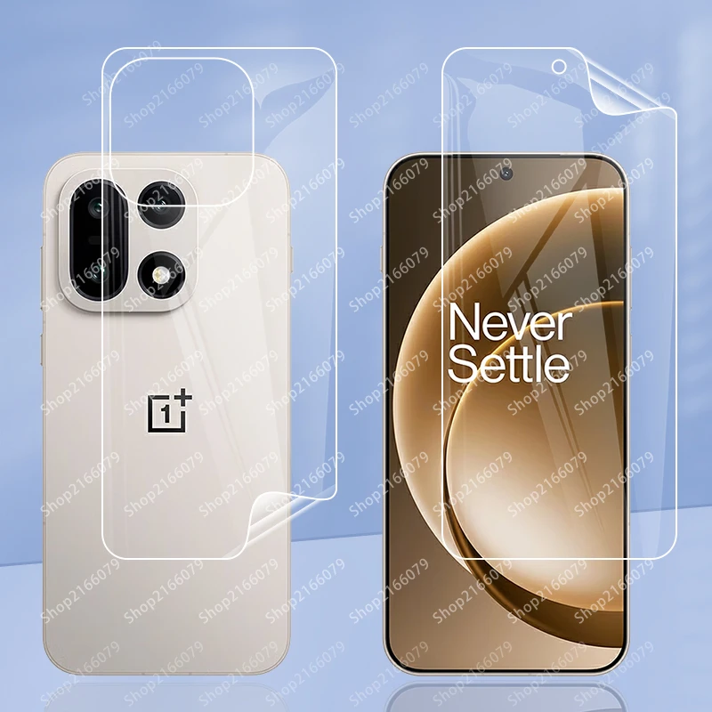 For OnePlus 15 OnePlus15 5G Clear TPU / Matte Anti-Fingerprints Hydrogel Full Cover Soft Screen Protector Film