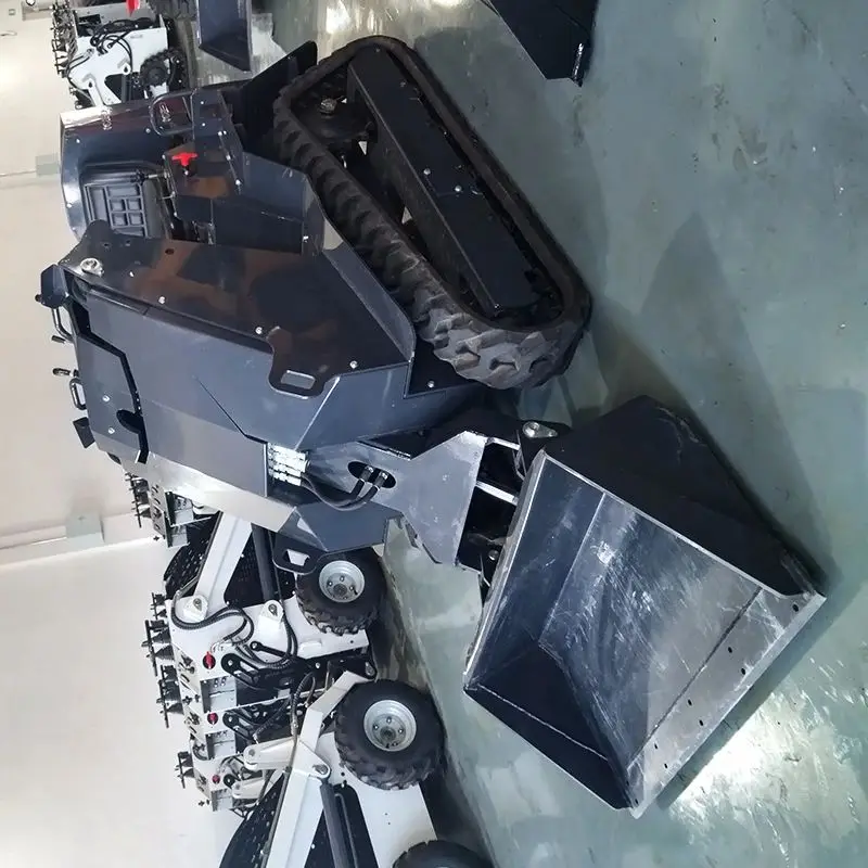 Entrega rápida personalizada amplamente utilizada mini carregadeira de direção internacional sobre esteiras de jardim Epa