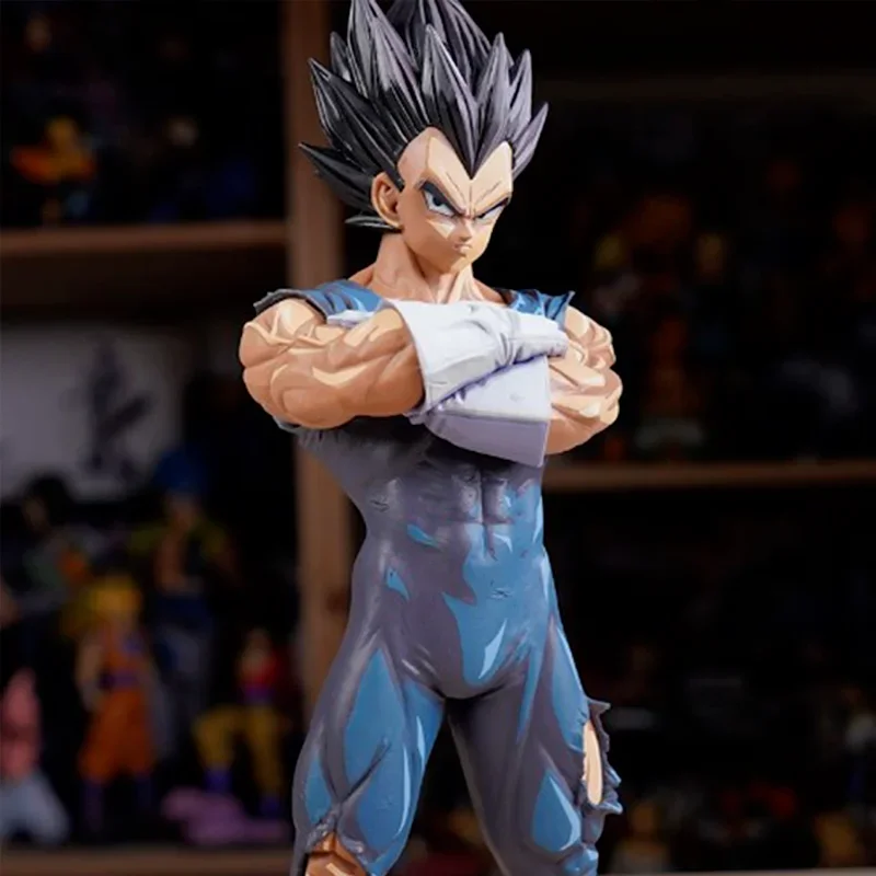 Bandai Originale DRAGON BALL Z Anime Figura Grandista Nero Vegeta IV Action Figure Giocattoli per I Bambini Regalo Bambole Modello Da Collezione